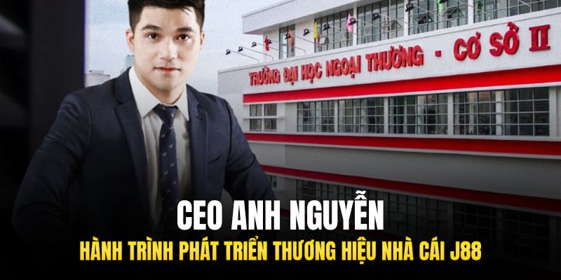 Anh là sinh viên xuất sắc của trường ĐH Ngoại thương
